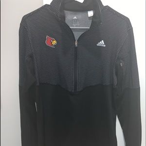Adidas Louisville Cardinals Quarter Zip